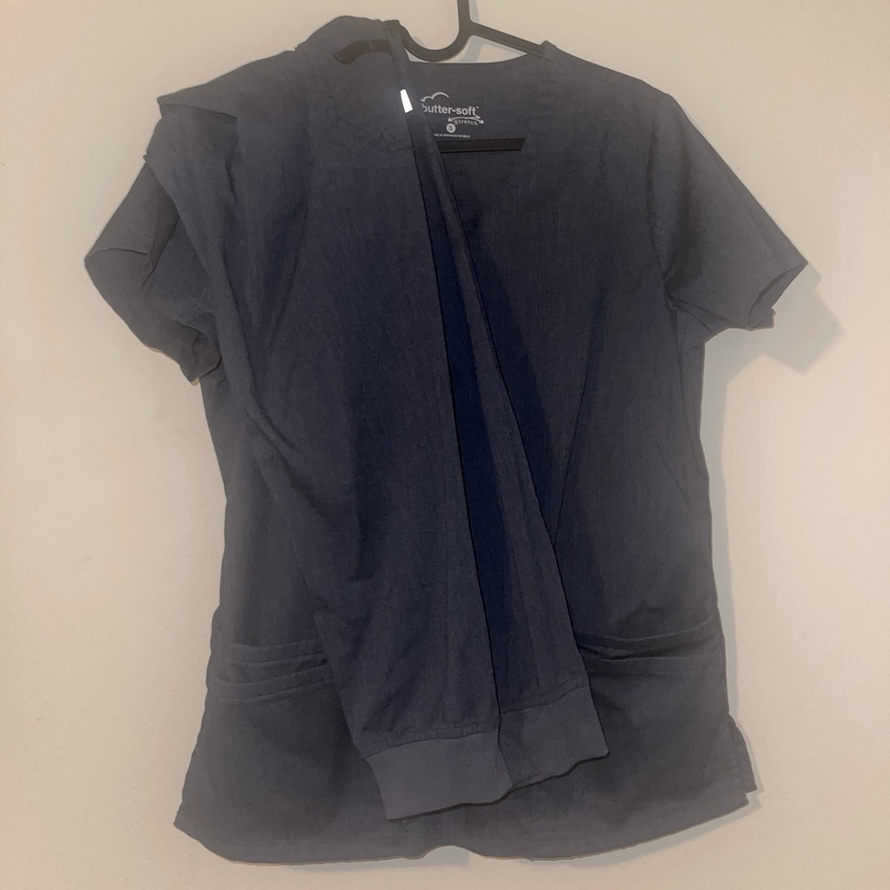 Gray scrubs set